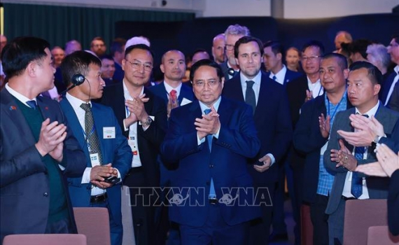 Thủ tướng Phạm Minh Ch&iacute;nh: Doanh nghiệp l&agrave; chủ thể l&agrave;m mới v&agrave; đưa quan hệ Việt Nam - Thụy Điển v&agrave;o giai đoạn ph&aacute;t triển mới