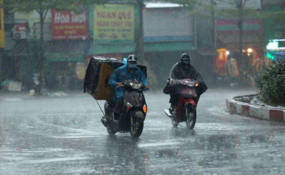 Thời tiết h&ocirc;m nay (23-6): Mưa d&ocirc;ng bao tr&ugrave;m khu vực Bắc Bộ, T&acirc;y Nguy&ecirc;n v&agrave; Nam Bộ
