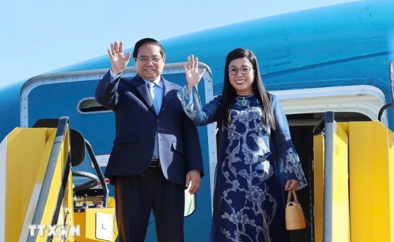 Thủ tướng Phạm Minh Ch&iacute;nh về tới H&agrave; Nội, kết th&uacute;c tốt đẹp chuyến c&ocirc;ng t&aacute;c tại ch&acirc;u &Acirc;u