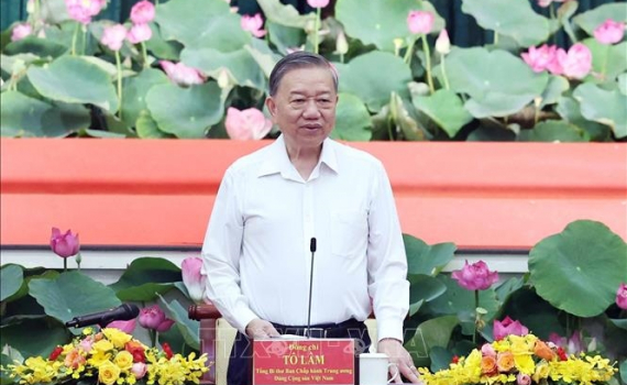 Tổng B&iacute; thư T&ocirc; L&acirc;m: Th&agrave;nh phố Hồ Ch&iacute; Minh hướng tới tầm v&oacute;c mới l&agrave; &ldquo;si&ecirc;u đ&ocirc; thị quốc tế&rdquo; của Đ&ocirc;ng Nam &Aacute;