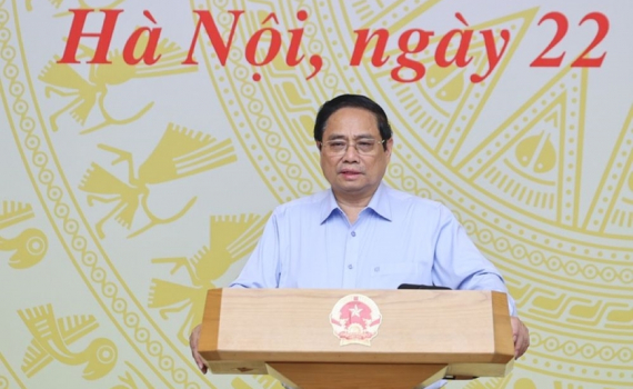 Thủ tướng Phạm Minh Ch&iacute;nh chủ tr&igrave; Hội nghị trực tuyến to&agrave;n quốc th&uacute;c đẩy thực hiện 3 chương tr&igrave;nh quan trọng