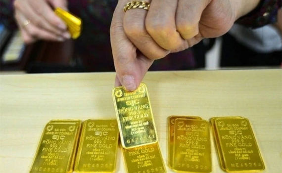 Gi&aacute; v&agrave;ng chiều nay (15-6): Cao mức kỷ lục