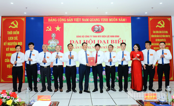 Đại hội đại biểu Đảng bộ C&ocirc;ng ty TNHH MTV Điện lực Ninh B&igrave;nh nhiệm kỳ 2025 - 2030