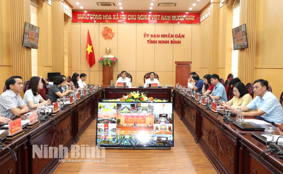 Hội nghị trực tuyến to&agrave;n quốc về c&ocirc;ng t&aacute;c chuẩn bị tổ chức Kỳ thi tốt nghiệp THPT năm 2025