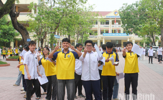 Th&iacute; sinh Ninh B&igrave;nh tự tin ho&agrave;n th&agrave;nh tốt Kỳ thi tốt nghiệp THPT năm 2026