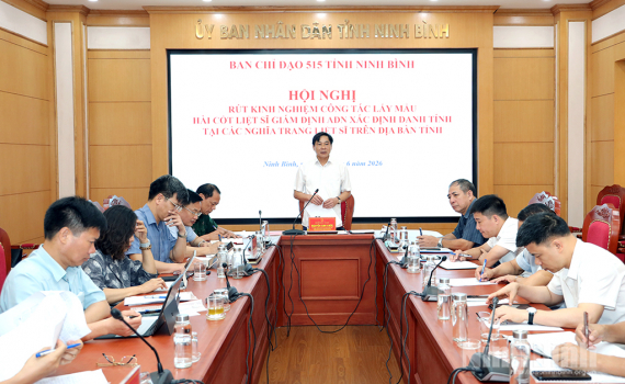 R&uacute;t kinh nghiệm c&ocirc;ng t&aacute;c lấy mẫu h&agrave;i cốt liệt sĩ gi&aacute;m định ADN x&aacute;c định danh t&iacute;nh tại c&aacute;c nghĩa trang liệt sĩ