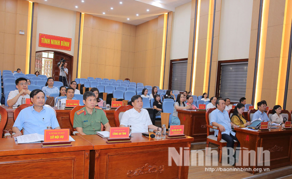 Hội nghị trực tuyến về tổng r&agrave; so&aacute;t hệ thống văn bản quy phạm ph&aacute;p luật