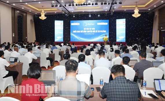 Hội thảo triển khai m&ocirc; h&igrave;nh chuyển đổi số cấp x&atilde;