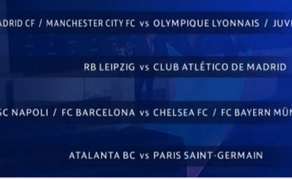 Bốc thăm tứ kết Champions League: Chờ đợi đại chiến Real - Juventus