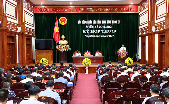 Buổi chiều ng&agrave;y l&agrave;m việc thứ nhất, Kỳ họp thứ 19, HĐND tỉnh kh&oacute;a XIV