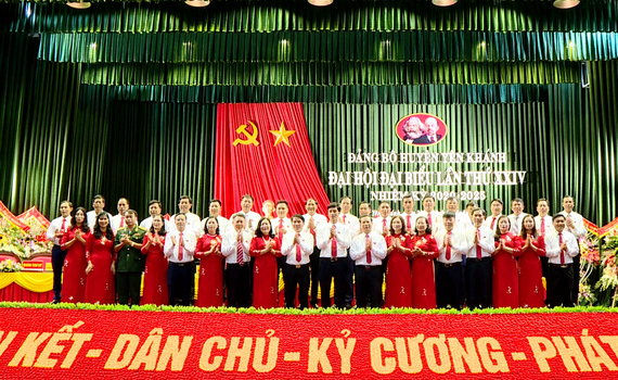 Đại hội đại biểu Đảng bộ huyện Y&ecirc;n Kh&aacute;nh lần thứ XXIV th&agrave;nh c&ocirc;ng tốt đẹp