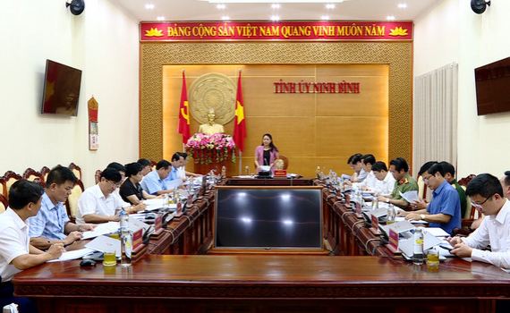 Hội nghị Ban Thường vụ Tỉnh ủy 
