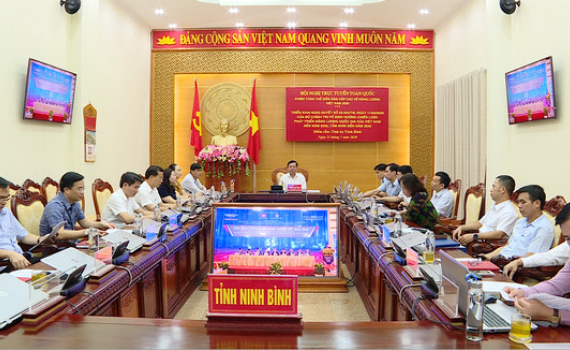Hội nghị trực tuyến phi&ecirc;n to&agrave;n thể Diễn đ&agrave;n cấp cao về năng lượng Việt Nam 2020