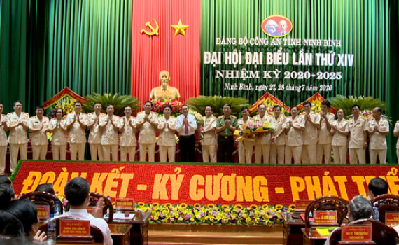  Đại hội đại biểu Đảng bộ C&ocirc;ng an tỉnh lần thứ XIV