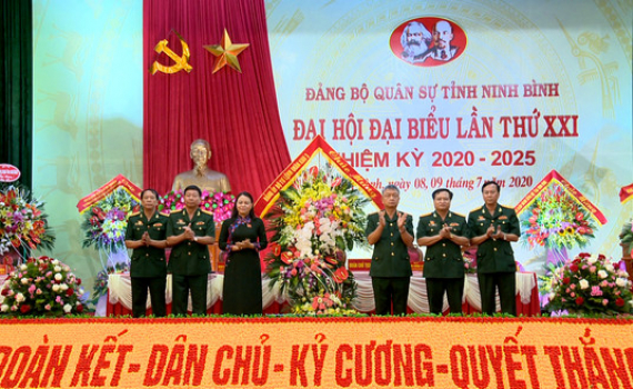 Khai mạc Đại hội đại biểu Đảng bộ Qu&acirc;n sự tỉnh lần thứ XXI