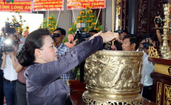Kỷ niệm 110 năm ng&agrave;y sinh nguy&ecirc;n Chủ tịch Quốc hội Nguyễn Hữu Thọ
