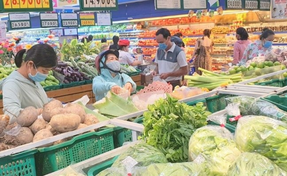 7 th&aacute;ng năm 2021, CPI tăng 1,64% so với c&ugrave;ng kỳ 2020