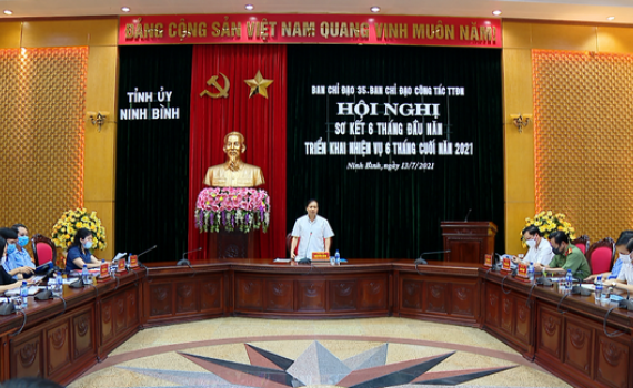 Ban Chỉ đạo 35 v&agrave; Ban Chỉ đạo c&ocirc;ng t&aacute;c th&ocirc;ng tin đối ngoại triển khai nhiệm vụ 6 th&aacute;ng cuối năm