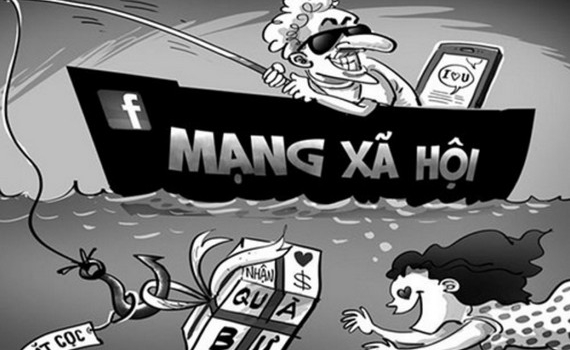 Cảnh gi&aacute;c với lừa đảo trực tuyến