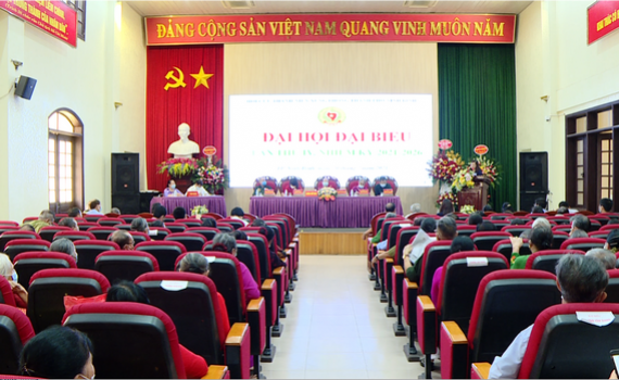 Đại hội đại biểu Hội Cựu TNXP th&agrave;nh phố Ninh B&igrave;nh nhiệm kỳ 2021- 2026