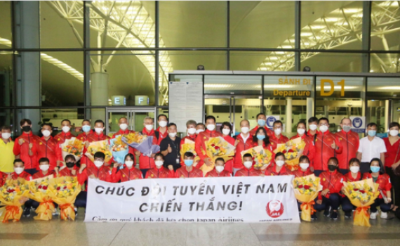 Đo&agrave;n Thể thao Việt Nam l&ecirc;n đường tham gia tranh t&agrave;i ở Olympic Tokyo 2020 