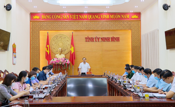 Giao ban c&ocirc;ng t&aacute;c d&acirc;n vận qu&yacute; II năm 2021