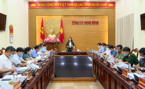 Hội nghị Ban Thường vụ Tỉnh ủy