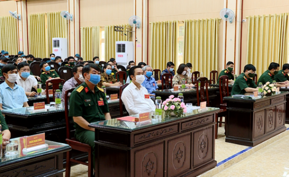 Khai mạc Hội thi t&igrave;m hiểu ph&aacute;p luật về d&acirc;n qu&acirc;n tự vệ năm 2021