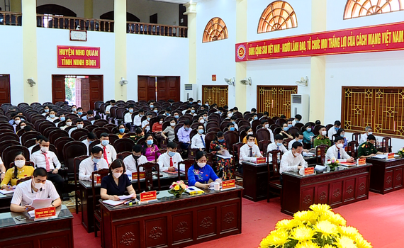 Kỳ họp thứ 2, HĐND huyện Nho Quan, Gia Viễn