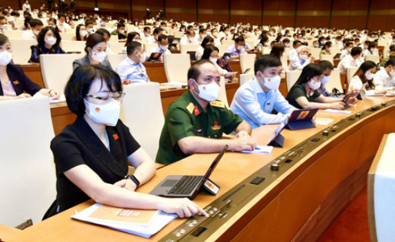 Kỳ họp thứ Nhất, Quốc hội kho&aacute; XV: Ch&iacute;nh phủ mới c&oacute; 4 Ph&oacute; Thủ tướng Ch&iacute;nh phủ v&agrave; 18 Bộ trưởng