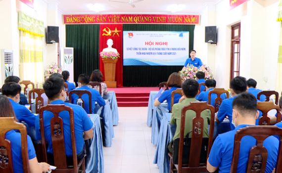 Sơ kết c&ocirc;ng t&aacute;c đo&agrave;n, hội v&agrave; phong tr&agrave;o thanh thiếu nhi 6 th&aacute;ng đầu năm
