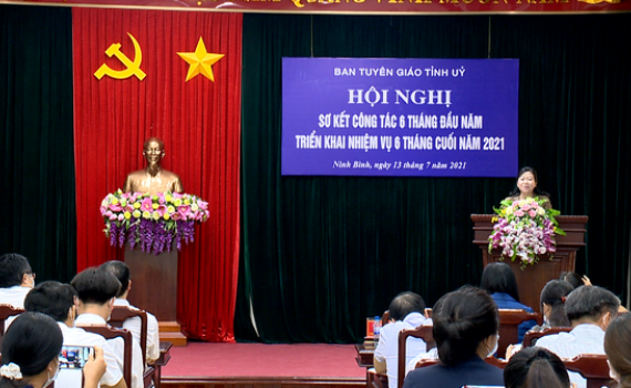 Triển khai nhiệm vụ c&ocirc;ng t&aacute;c Tuy&ecirc;n gi&aacute;o 6 th&aacute;ng cuối năm 2021