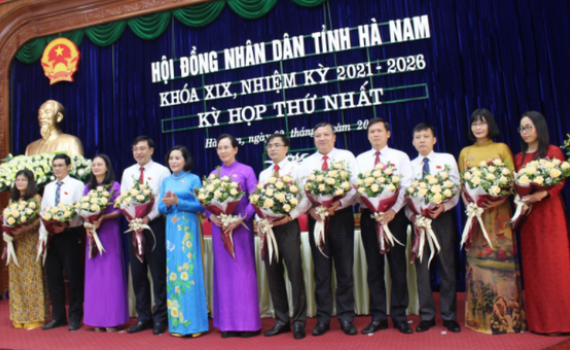 Trưởng ban C&ocirc;ng t&aacute;c đại biểu Nguyễn Thị Thanh dự Kỳ họp thứ Nhất, HĐND tỉnh H&agrave; Nam Kh&oacute;a XIX 