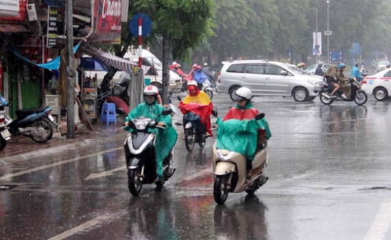 Thời tiết ng&agrave;y 13-7: Nhiều khu vực c&oacute; mưa r&agrave;o rải r&aacute;c