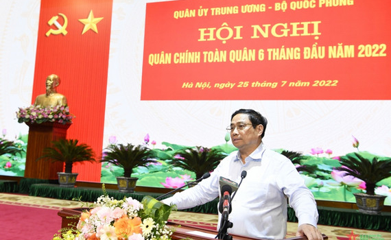 X&acirc;y dựng Qu&acirc;n đội nh&acirc;n d&acirc;n Việt Nam thực sự tinh, gọn, mạnh, sớm hướng tới hiện đại 
