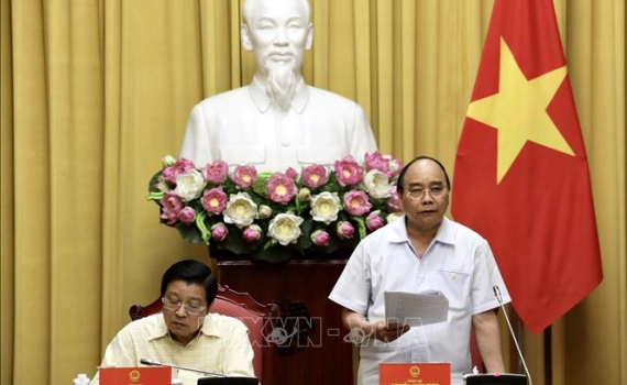 Chủ tịch nước chủ tr&igrave; l&agrave;m việc về Đề &aacute;n x&acirc;y dựng Nh&agrave; nước ph&aacute;p quyền