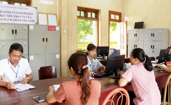 Chuyển đổi số cấp x&atilde; ở Kim Sơn