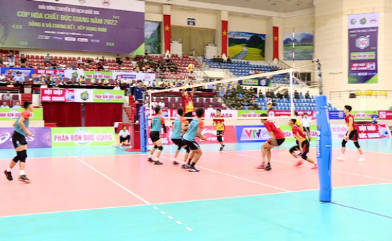 Tr&agrave;ng An Ninh B&igrave;nh v&agrave;o b&aacute;n kết Giải b&oacute;ng chuyền v&ocirc; địch quốc gia năm 2022