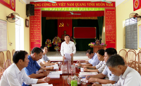 Nho Quan ho&agrave;n th&agrave;nh vượt mức chỉ ti&ecirc;u kết nạp Đảng vi&ecirc;n mới