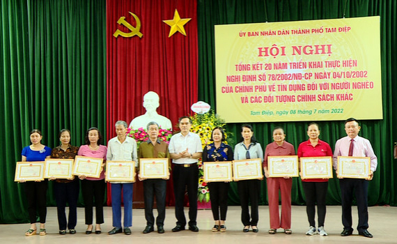 Ng&acirc;n h&agrave;ng Ch&iacute;nh s&aacute;ch x&atilde; hội th&agrave;nh phố Tam Điệp: 20 năm v&igrave; người ngh&egrave;o