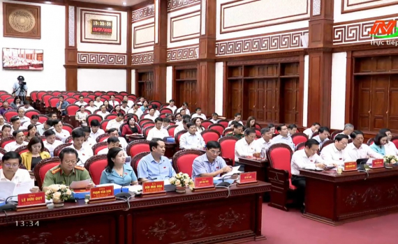 Kỳ họp thứ 7, HĐND tỉnh kh&oacute;a XV: Nghe c&aacute;c b&aacute;o c&aacute;o, tờ tr&igrave;nh