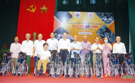 Ph&aacute;t động Chương tr&igrave;nh nhắn tin &ldquo;Chung tay xoa dịu nỗi đau da cam năm 2022&rdquo;