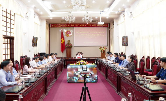 Hội nghị trực tuyến to&agrave;n quốc ng&agrave;nh Nội vụ triển khai nhiệm vụ 6 th&aacute;ng cuối năm
