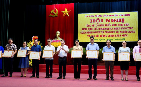Hiệu quả Ch&iacute;nh s&aacute;ch t&iacute;n dụng ưu đ&atilde;i tr&ecirc;n địa b&agrave;n huyện Kim Sơn