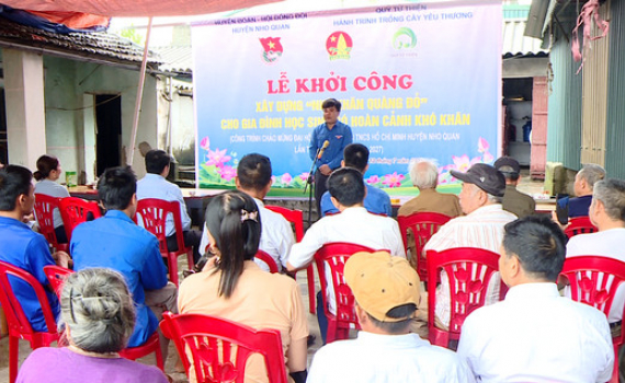 Khởi c&ocirc;ng x&acirc;y dựng &ldquo;Nh&agrave; khăn qu&agrave;ng đỏ&rdquo; tại x&atilde; Thượng H&ograve;a
