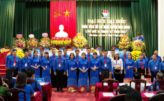 Đại hội đại biểu Đo&agrave;n TNCS Hồ Ch&iacute; Minh huyện Nho Quan v&agrave; huyện Y&ecirc;n M&ocirc; 