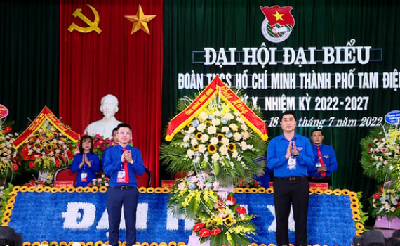 Đại hội Đại biểu Đo&agrave;n TNCS Hồ Ch&iacute; Minh th&agrave;nh phố Tam Điệp  lần thứ X
