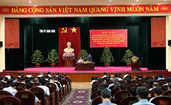Tỉnh ủy tổng kết thực hiện Nghị quyết số 54 v&agrave; Kết luận số 13 của Bộ Ch&iacute;nh trị