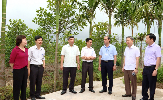 Thẩm định c&aacute;c ti&ecirc;u ch&iacute; n&ocirc;ng th&ocirc;n mới tại x&atilde; Kim Mỹ, Kim T&acirc;n (huyện Kim Sơn)