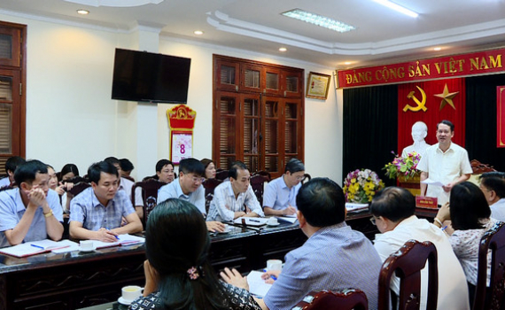 Triển khai nhiệm vụ trọng t&acirc;m c&ocirc;ng t&aacute;c x&acirc;y dựng Đảng 6 th&aacute;ng cuối năm